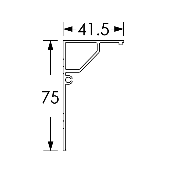 A型41壁鎖軌道/上