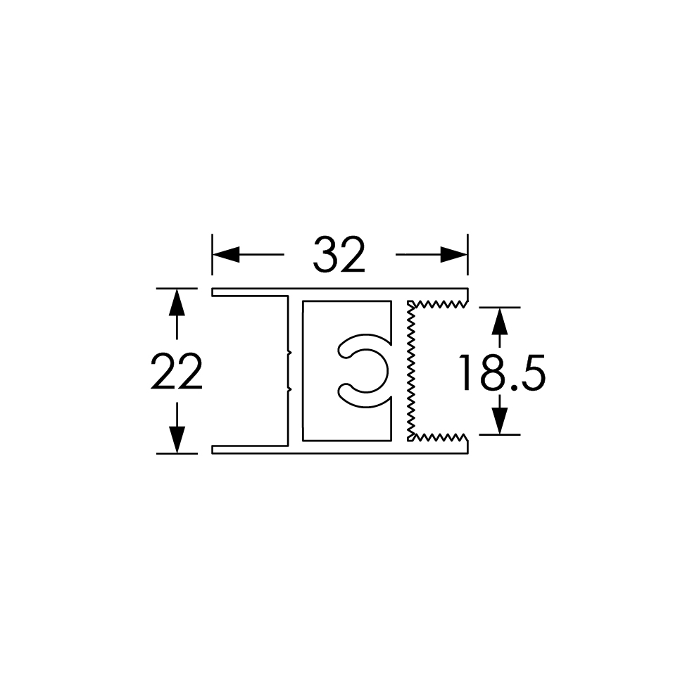 P型門上橫框-A1