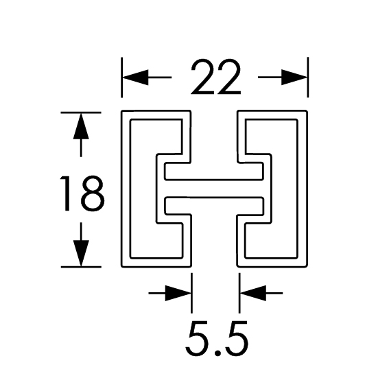 H18型區隔條